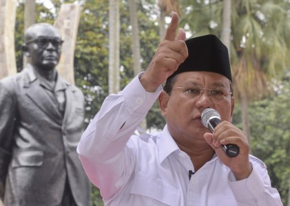 Surat Pemecatan Prabowo Tak Berdampak Pada Elektabilitas