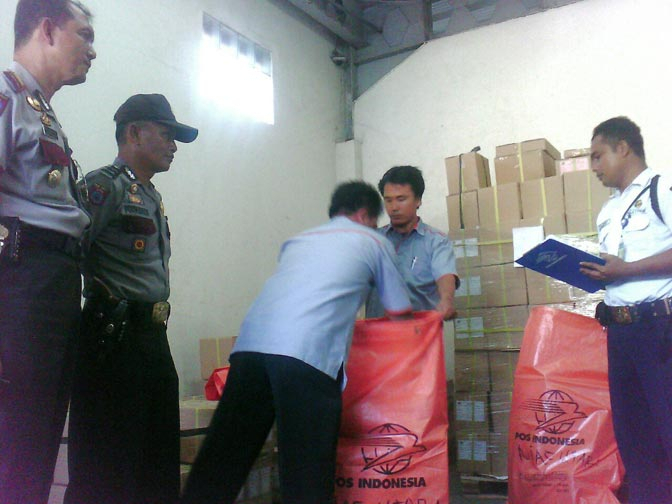 Surat Suara untuk Pilpres di Aceh Mulai Didistribusikan