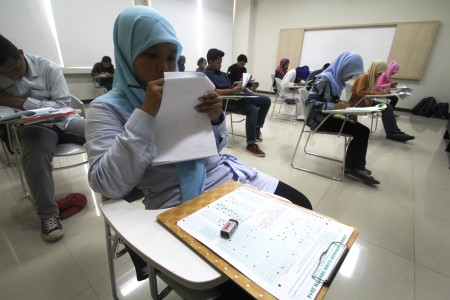 Ujian Masuk Perguruan Tinggi Diikuti 150 Peserta Difabel