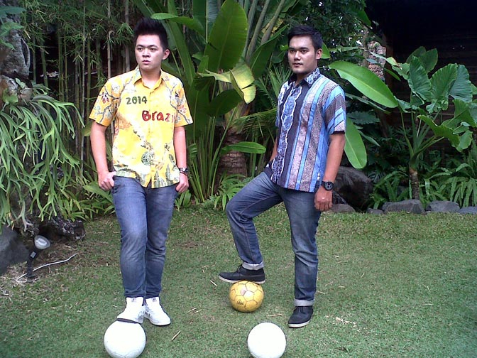 Batik Piala Dunia Asal Bondowoso Laku di Mancanegara