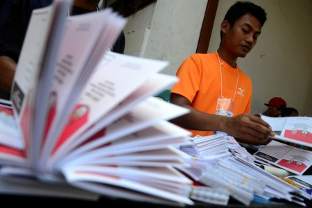 KPU Targetkan Percetakan Surat Suara Pilpres Rampung Hari Ini