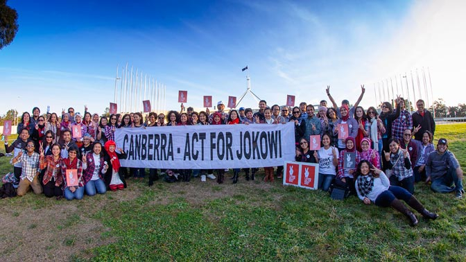 WNI di Canberra Dukung Jokowi-JK