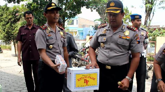 Dua Juta Petasan Disita di  Grobogan