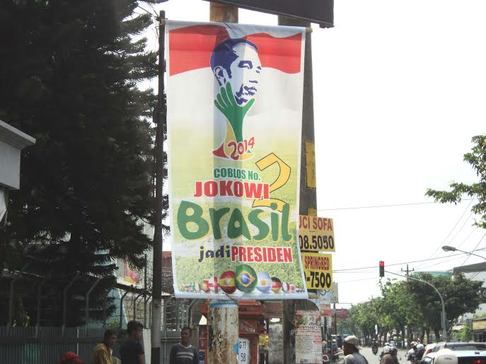 Poster Capres Jokowi ala Maniak Piala Dunia