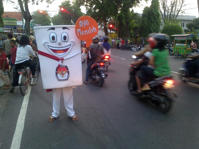 Si KoRa Ikut Sosialisasi Pemilu di Jombang