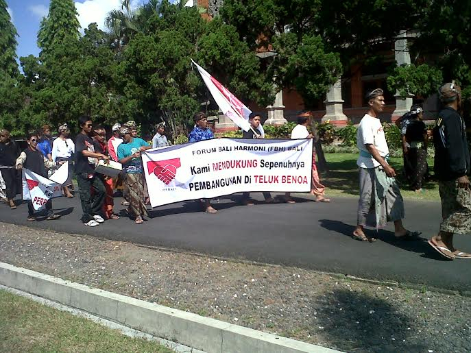 Di Tengah Penolakan, di Bali Muncul Aksi Pro Reklamasi Benoa