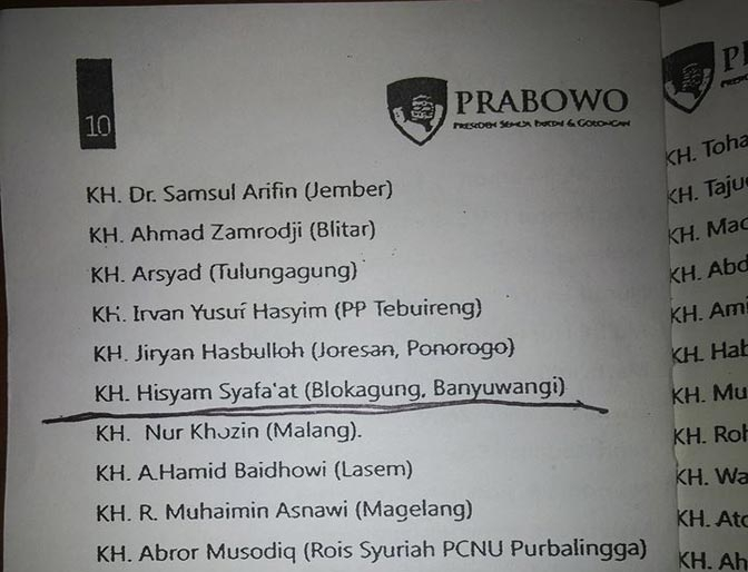 Dicatut Dukung Prabowo, Pesantren Darusalam Banyuwangi Protes