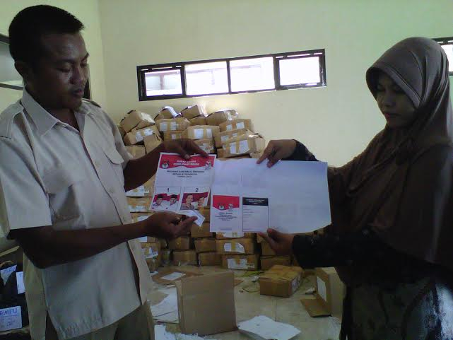 Dua Ribuan Surat Suara Pilpres Masih Kurang di Banyuwangi