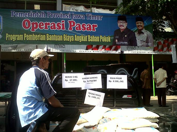 Stabilkan Harga, Operasi Pasar Digelar di Bondowoso