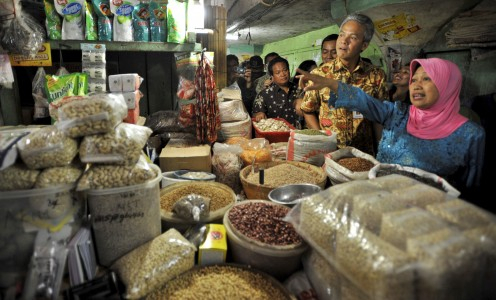Gubernur Jateng Sidak ke Pasar Johar