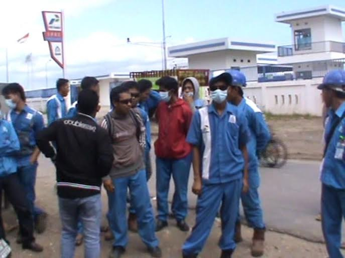 Mogok Kerja, Pekerja SPBE Kolaka Tuntut Janji Manajemen