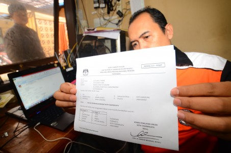 KPU Nunukan Kesulitan Distribusikan C6 untuk TKI di Sebatik Malaysia
