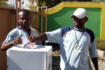 Pilpres di Tujuh Distrik Yakuhimo ditunda
