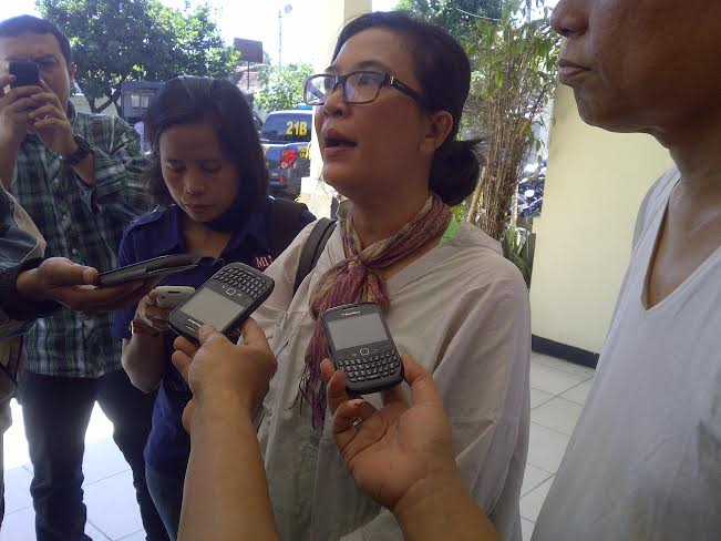 Oppie Andaresta Pantau Penghitungan Suara Pilpres di Bogor