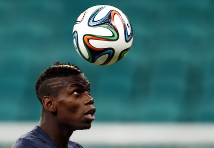 Paul Pogba Pemain Muda Terbaik Piala Dunia Brasil