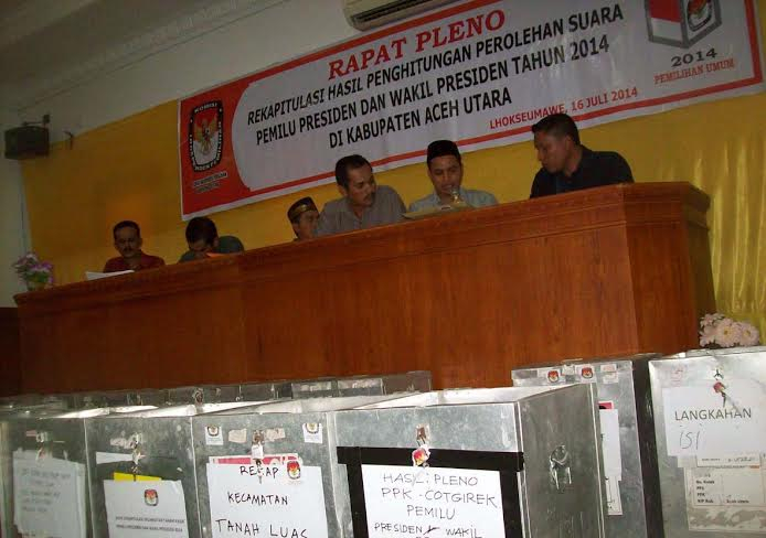 Prabowo Unggul Sementara di Kecamatan Aceh Utara