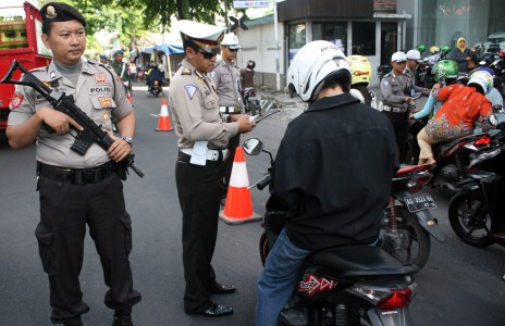 154 Ribu Polisi Amankan Mudik Lebaran 2014