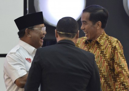 Kawalpemilu.org: Jokowi-JK 52,84% dan Prabowo-Hatta 47,15%