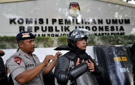 KPU Umumkan Pemenang Pilpres, Waspadai Penumpukan Massa