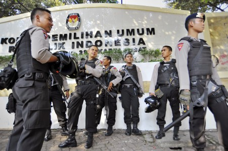 Polda Metro Jaya: Jakarta Aman, Hindari Jalan Menuju KPU
