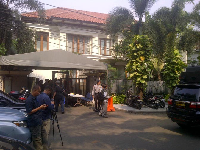 Jelang Pengumumkan Hasil Pilpres, Rumah JK Dijaga Ketat