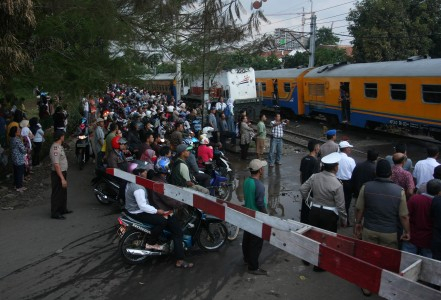 Hindari Kecelakaan Pemudik, Sirene Dipasang di Pelintasan KA