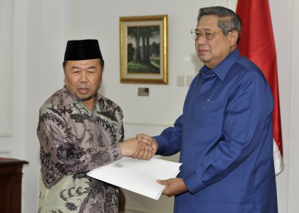 SBY Bayar Zakat Penghasilan Rp 20 Juta ke Baznas