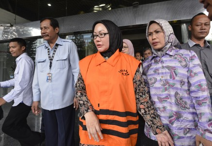 Atut Ngaku Bertemu Akil di Singapura tak Bahas Pilkada Lebak