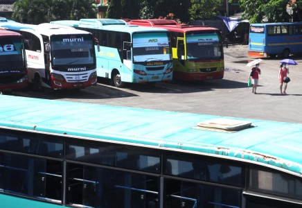 Antisipasi Arus Balik, Lajur Bus di Terminal Pulogadung Ditambah