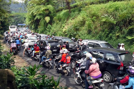 Ini Titik Macet di Jalur Puncak