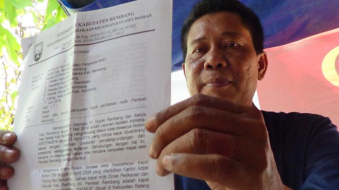 Menuai Protes, Kapal Pemkab Rembang Akan Dilelang