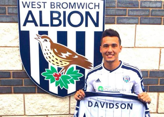 West Brom Kontrak Bek Australia Jason Davidson