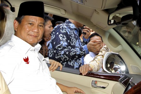 Survei LSI: Pendukung Prabowo Berkurang