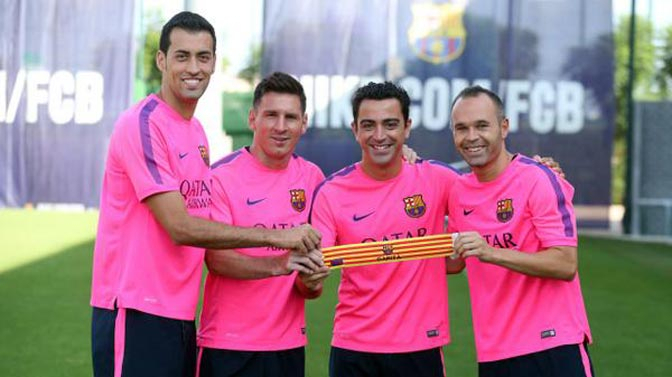 Xavi Jadi Kapten Barcelona