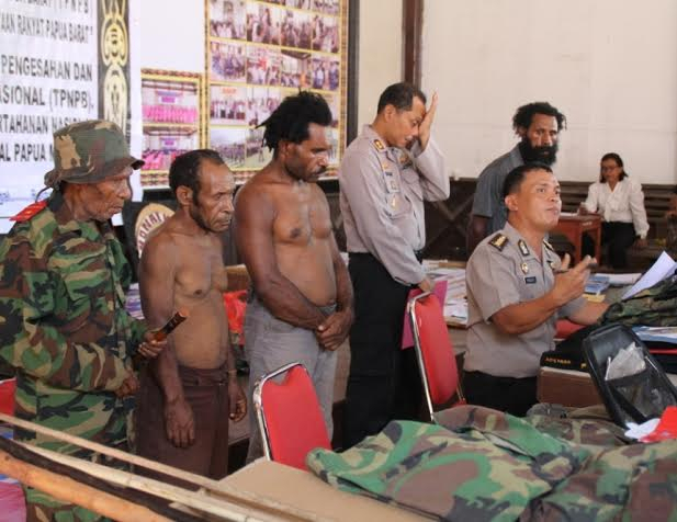 Polisi Tetapkan 1 Anggota OPM Sebagai Tersangka