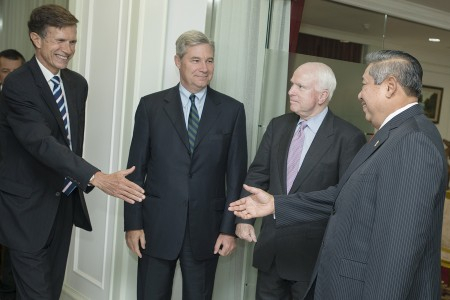 Senator AS, John Mc Cain dan Presiden SBY Bahas ISIS