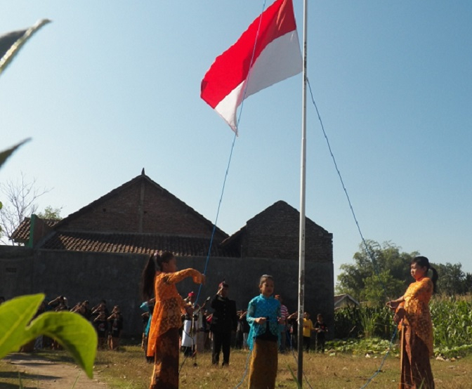 Di Jombang, Upacara Kemerdekaan dalam Bahasa Jawa