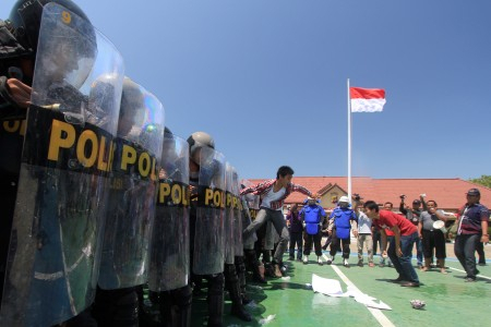 Jelang Putusan MK, Polisi Cirebon Jaga Ketat Keamanan