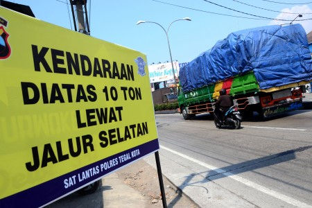 Jembatan Comal Sudah Bisa di Lewati Kendaraan Bermuatan 30 Ton