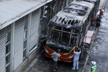 UP TransJakarta Tarik 29 Bus Asal Tiongkok
