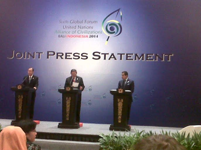 Harapan SBY di Forum UNAOC ke-6 di Bali