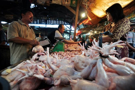 Harga Daging Ayam di Banyuwangi Rp33 Ribu Perkilo