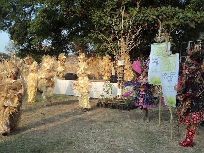 Kali Pertama, Pagelaran Karya Seni Bambu Digelar di Solo