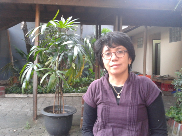 Asa Suciwati di Peringatan 10 Tahun Munir