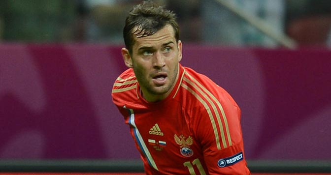 Alexander Kerzhakov Pencetak Gol Terbanyak di Timnas Rusia