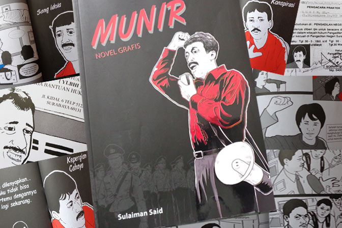 Novel Grafis Munir, Coretan Melawan Lupa