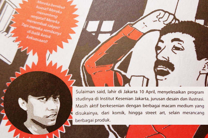 Sulaiman Said Sebarkan Semangat Munir Lewat Novel Grafis