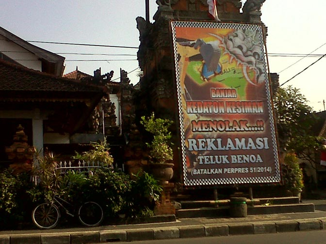 Warga Denpasar Tolak Reklamasi Teluk Benoa