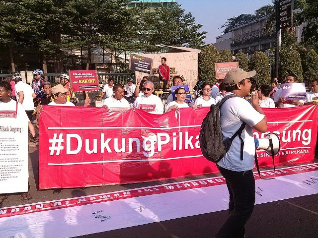 Koalisi Kawal RUU Pilkada Ajak Masyarakat Tolak Pilkada Lewat DPRD
