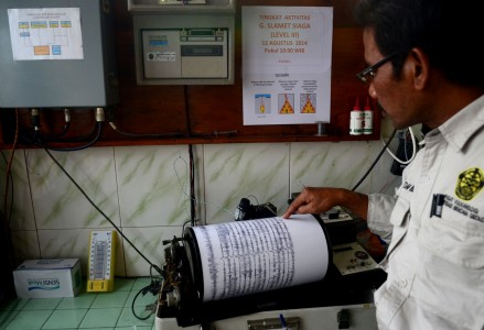 Gempa Vulkanik di Gunung Lokon Masih Tinggi